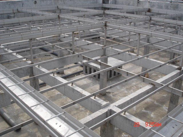 东鄱污水处理厂安装现场